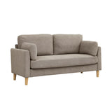 The Oliver Compact Elegance Upholstered Sofa