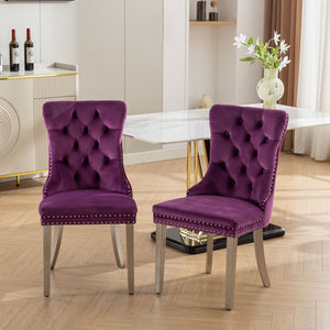 Nikki - Contemporary Upholstered Dining Chair (Set of 2)