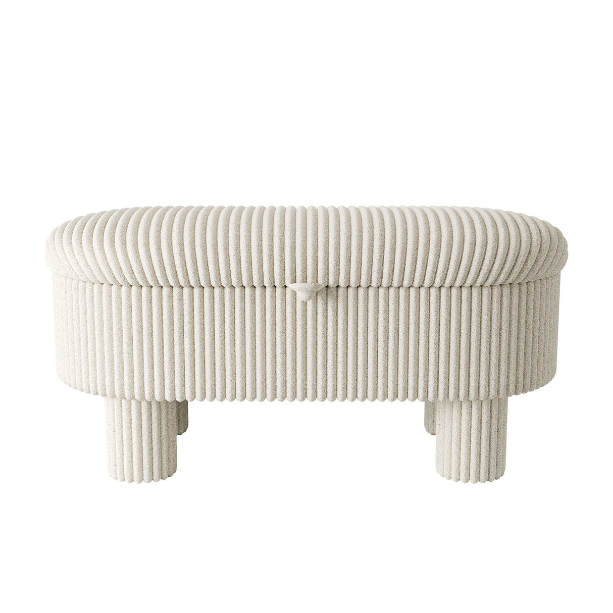 Storage Ottoman Upholstered Bench with Lift-Top Storage for Bedroom