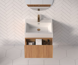 24" Bathroom Vanity with Sink