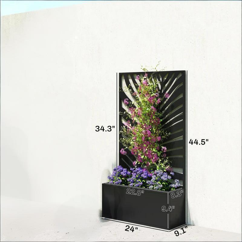 Freestanding and Wall Mounted Raised Garden Bed Planter