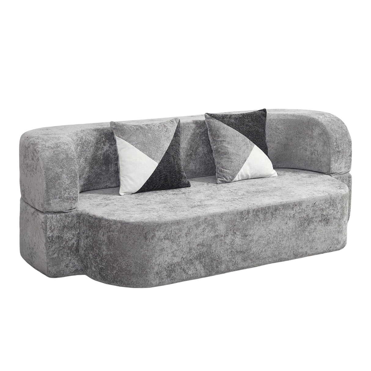 Eggshell Sofa Bed - Convertible Boneless Couch