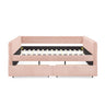 Upholstered Daybed & 2 Drawers