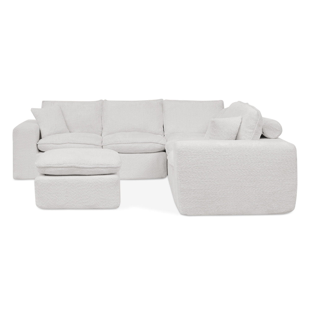 Sectional Sofa With Moveable Ottoman
