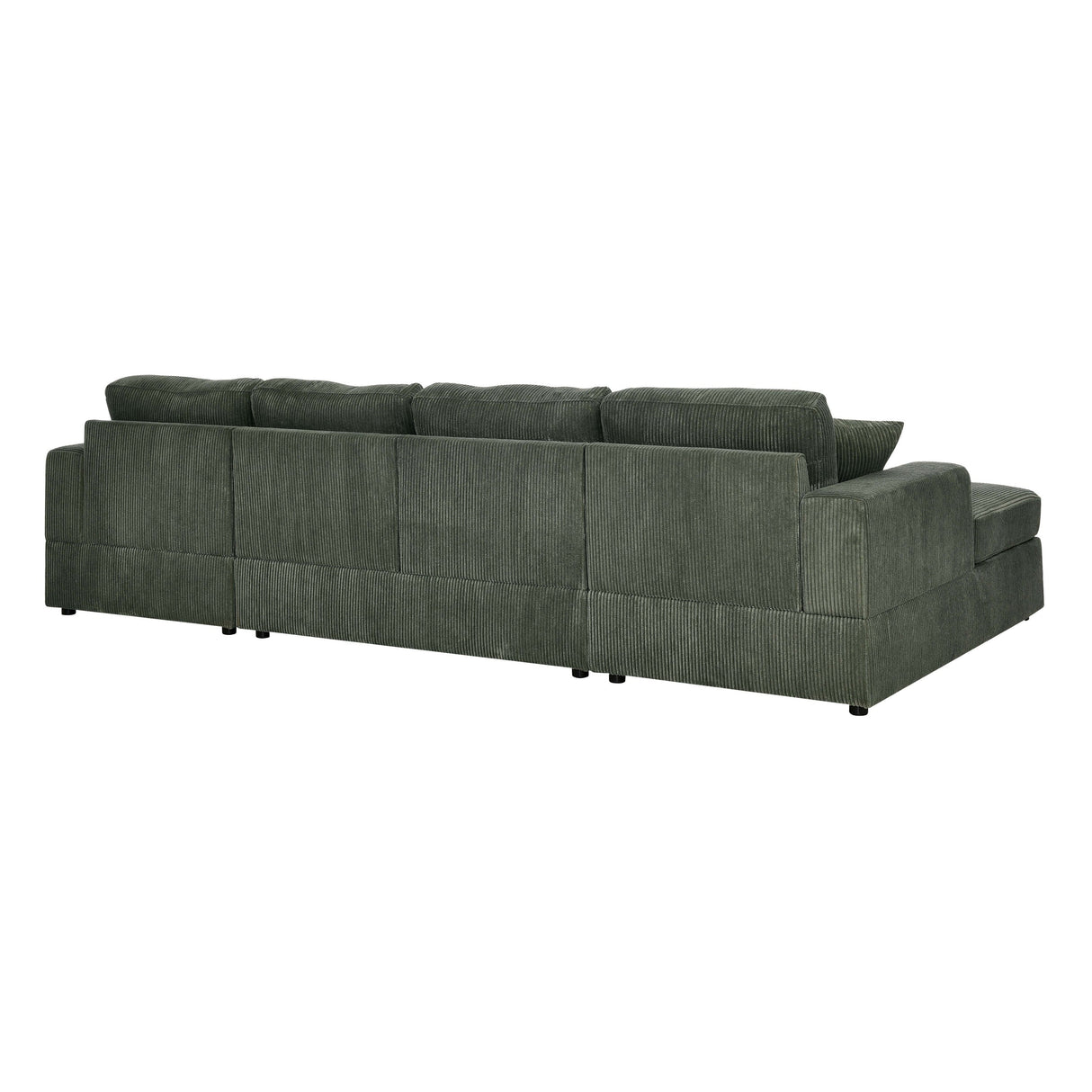 The Sara Modular Corduroy U-Shaped Sectional Sofa