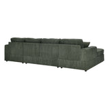 The Sara Modular Corduroy U-Shaped Sectional Sofa