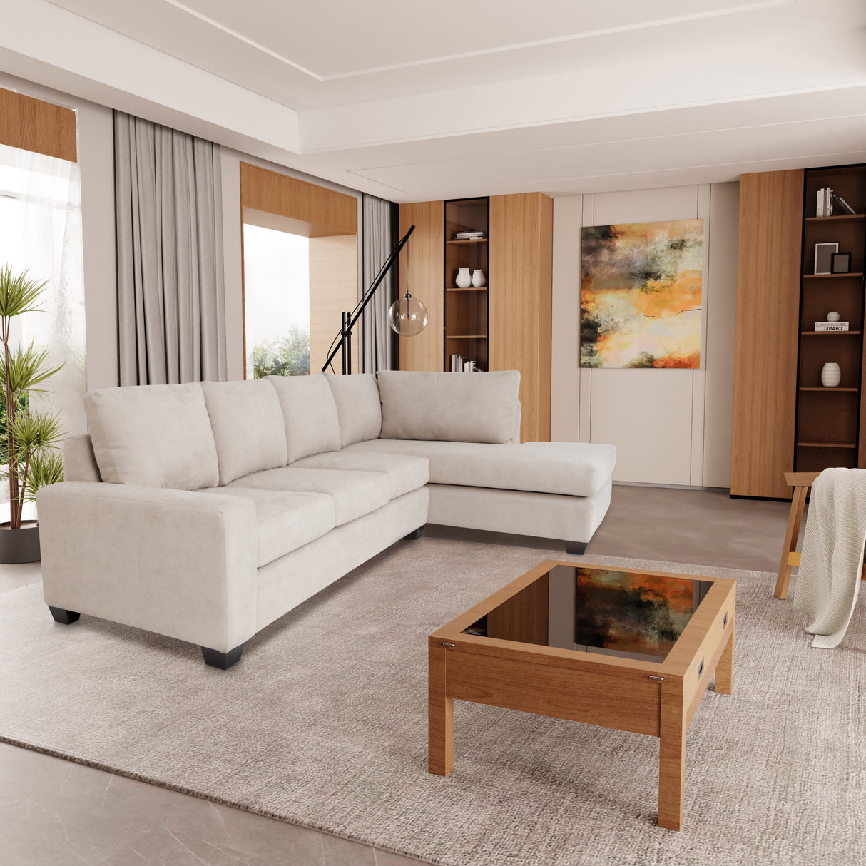 The American-Crafted Essex L-Shaped Sectional