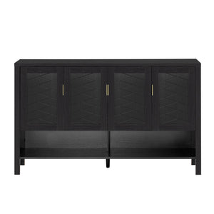 U_STYLE 55.1'' Storage Sideboard with 4 Doors