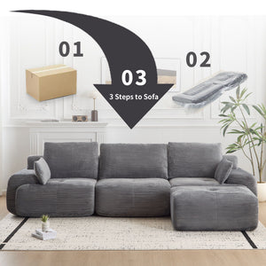 Compressed Sofa, Large Sectional Couches For Living Room