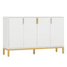 Buffet Sideboard Cabinet With Geometric Doors