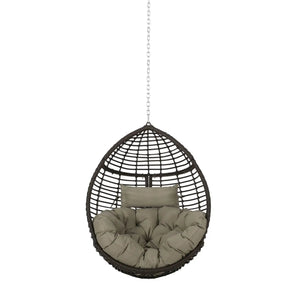 Morris Teardrop - Hanging Chair With Chain And Water Resistant Cushions