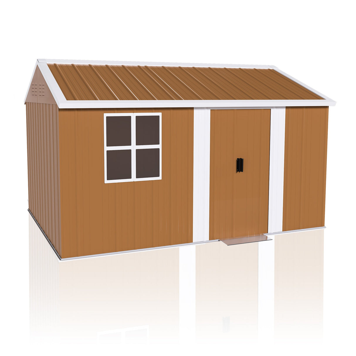 12x8 FT Heavy-Duty Metal Storage Shed