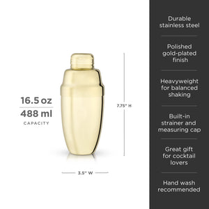 Belmont Heavyweight Cocktail Shaker