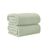 Cotton Diamond Waffle Weave Bath Towel Set - Grayson Collection
