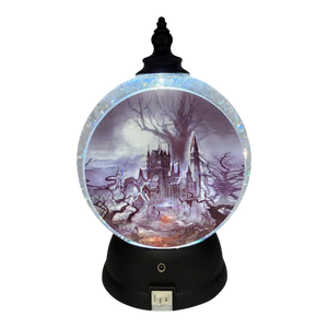Bewitching Witch Lighted Snow Globe