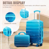 14'/20' 2 pcs/set PC Spinner Wheel Luggage with Gradient Color and Lock