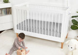 BedGear Dri-Tec Crib Sheet, Light Grey