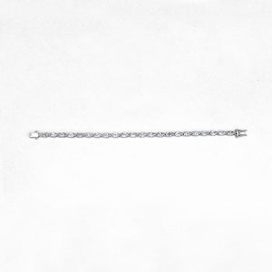 10.71 Carat Genuine Blue Topaz .925 Sterling Silver Bracelet