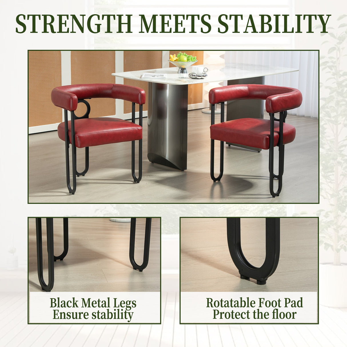 House hold contemporary designed upholstered accent/dining chair/barrel side chairs set of 2