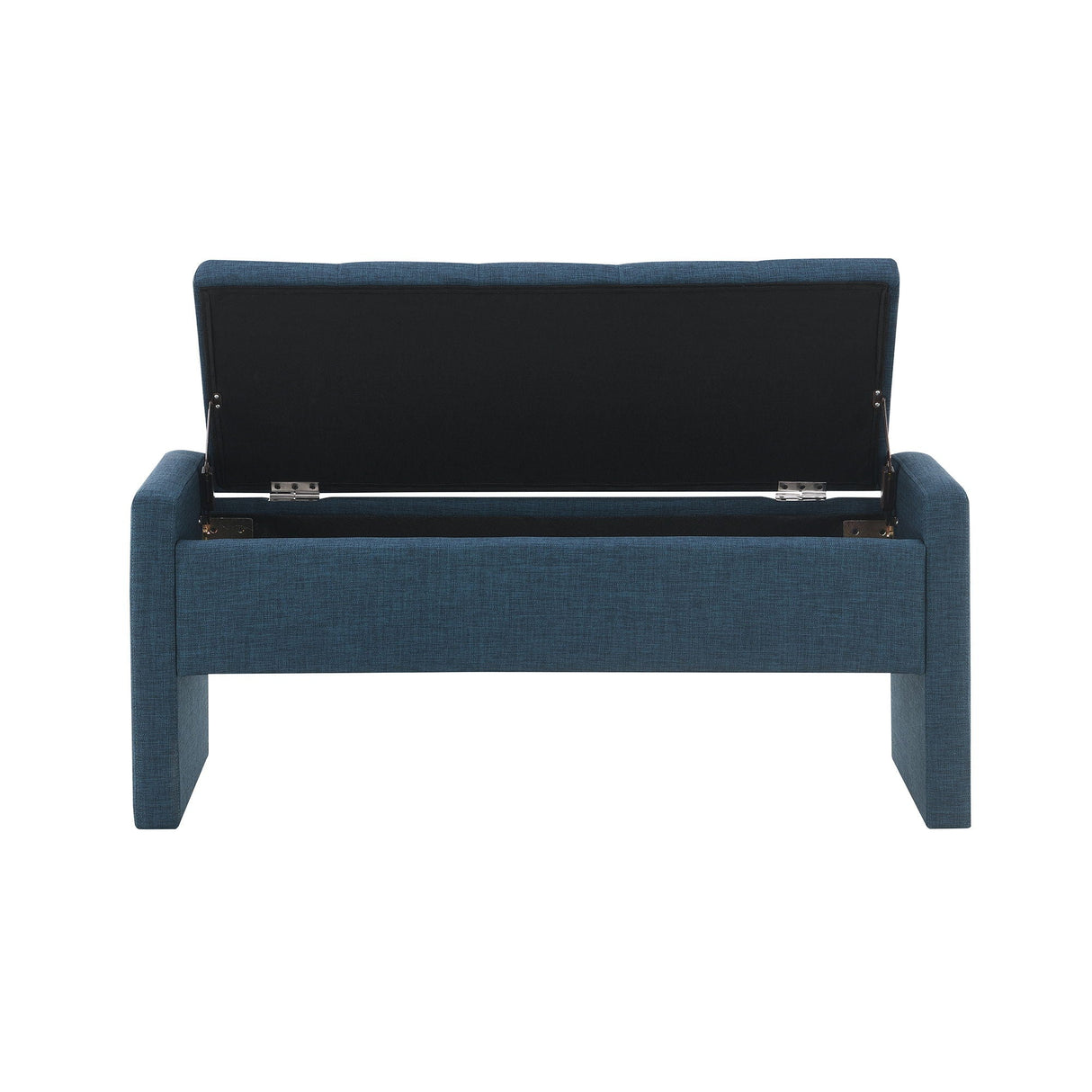 Modern Upholstered Large Bed End Bench With Storage