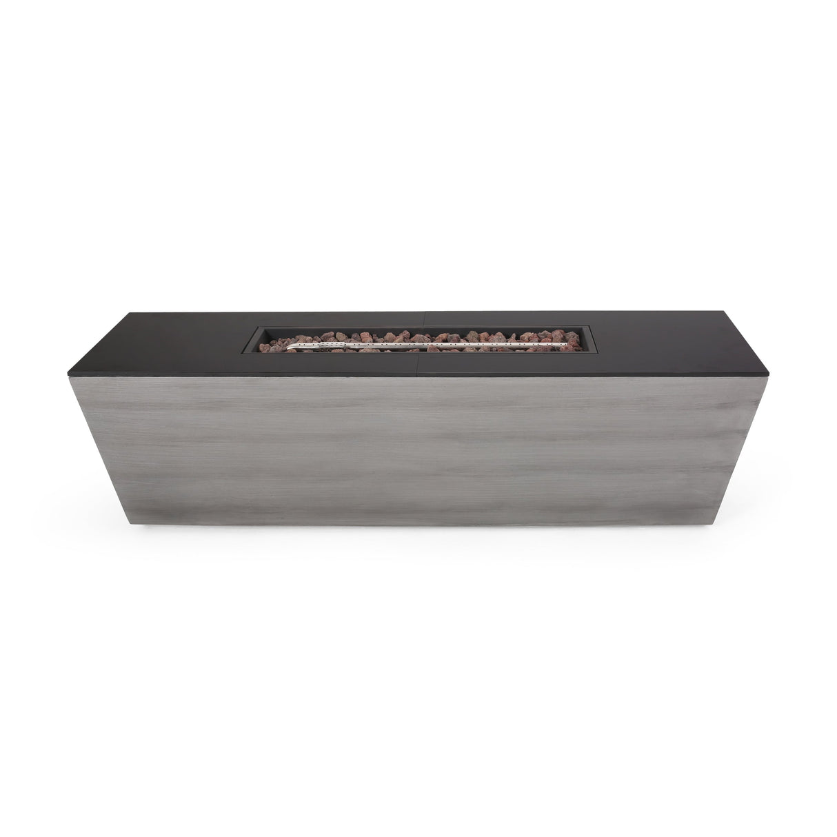 56" Rectangle MGO Fire Pit - 50,000 BTU