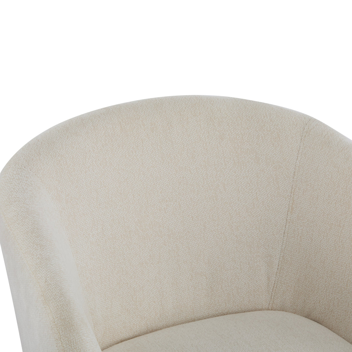 Windsor Mid-Century Accent Chair - Soft Fabric Upholstery