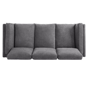 3 Seater Sofa With Dual Layer Seat Cushions