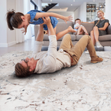 NAAR MARFI Collection Contemporary Non-Shedding and Stain Resistant Area Rug