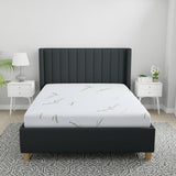 8-inch dual layer memory foam mattress with bamboo infused cover