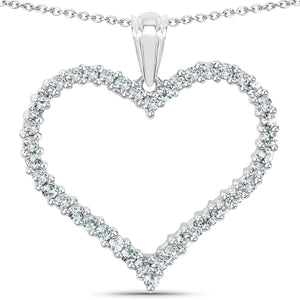2.10 Carat Genuine Blue Topaz .925 Sterling Silver Pendant