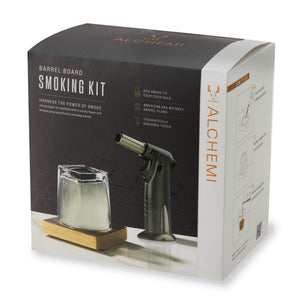 3-piece Alchemi Barrel Board Smoking Set Viski®
