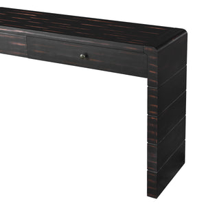 Curved Console Table with Storage