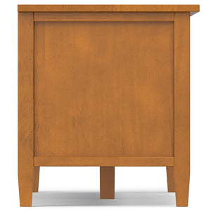 Warm Shaker - Handcrafted Low TV Media Stand