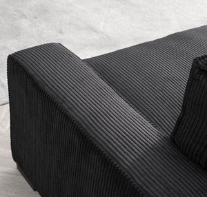 Luxe - Sofa With Sleek Design, Spacious And Comfortable 3 Seater Couch
