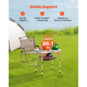 2ft Folding Portable Camping Table