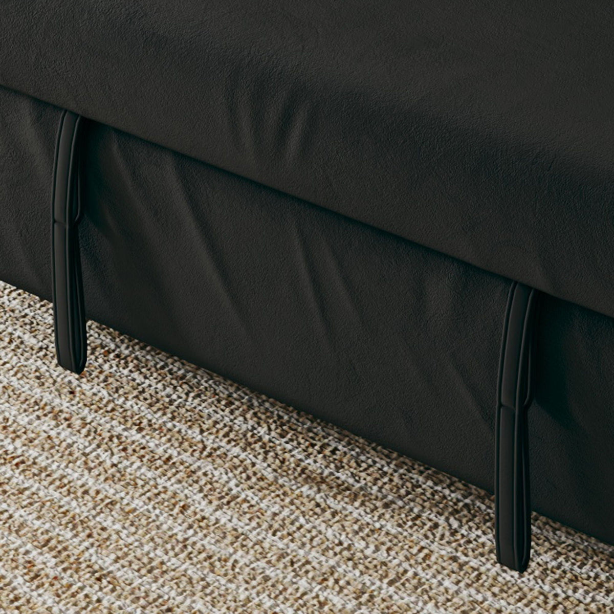 Sofa, Dual Purpose Lounge With Retractable Queen Size Bed
