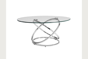Cocktail Table Set - Chrome