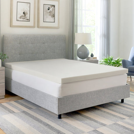 3-inch adaptifoam responsive memory foam mattress topper