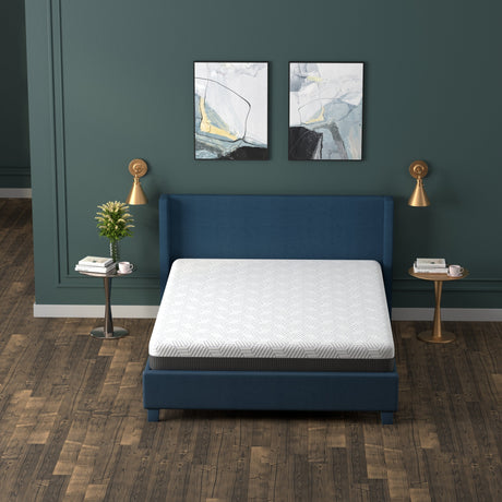 Omne Fria 8" Firm Memory Foam Mattress with Cooling Cover