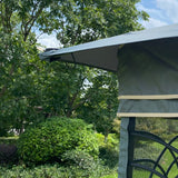 Gazebo tent with double roof & mosquito net