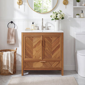 30 Inch Freestanding Farmhouse Bathroom Vanity