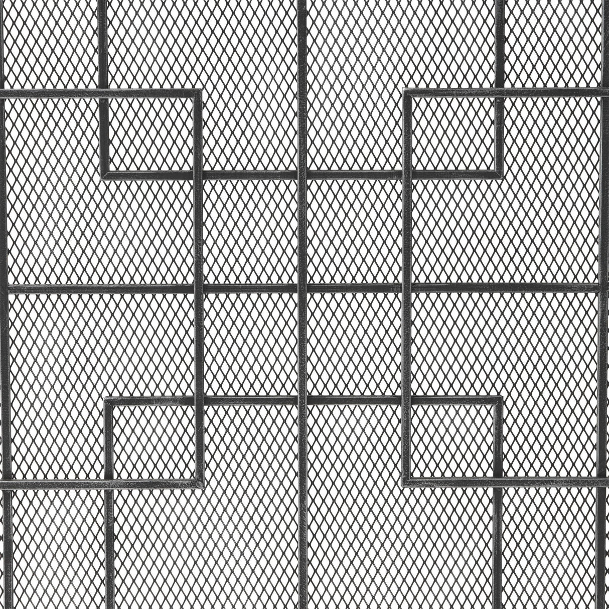 Dorothy - Modern Single Panel Iron Fire Screen