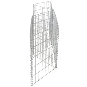 Galvanized Steel Gabion Basket with 3 Compartments