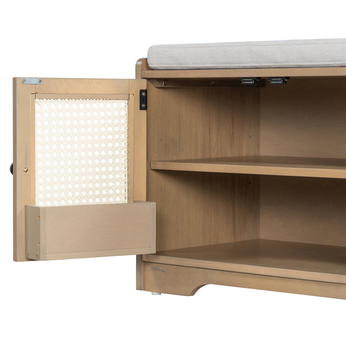 TREXM Rustic Storage Bench