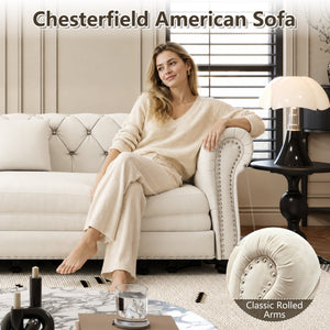 Chesterfield 3-in-1 Pull-Out Sofa Bed