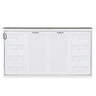 Murphy Bed With LED Light, Foldable Wall Bed Cabinet