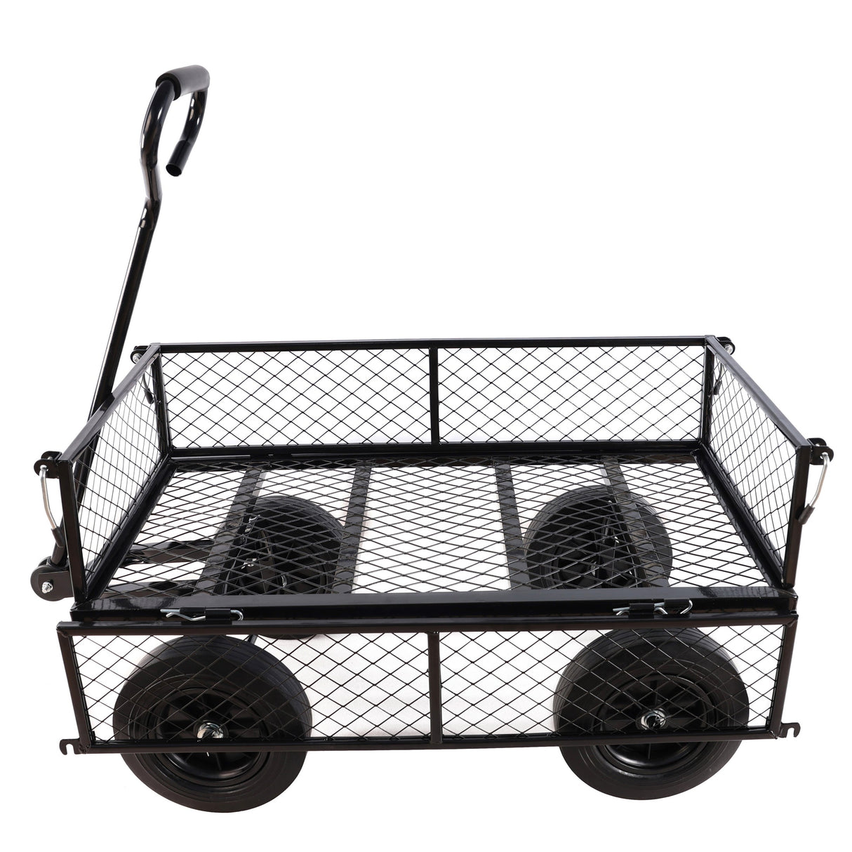 Solid Wheels Garden Cart Wagon