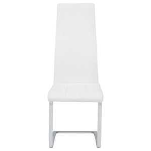Montclair Upholstered Dining Side Chair White (Set of 4)
