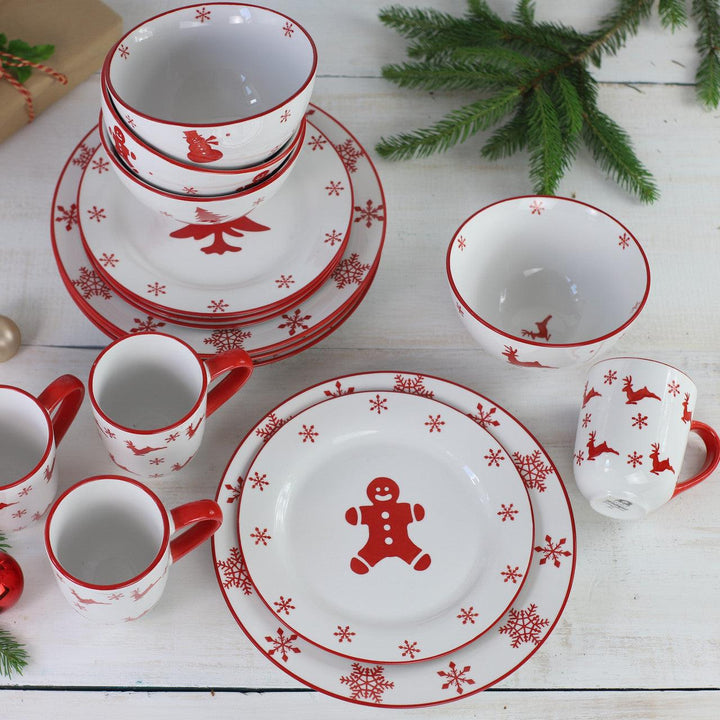 Winterfest 16 Piece Dinnerware Set