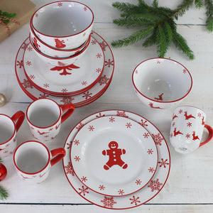 Winterfest 16 Piece Dinnerware Set